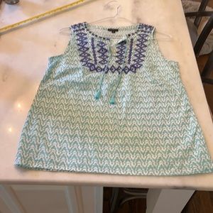 Talbots tunic size petite small